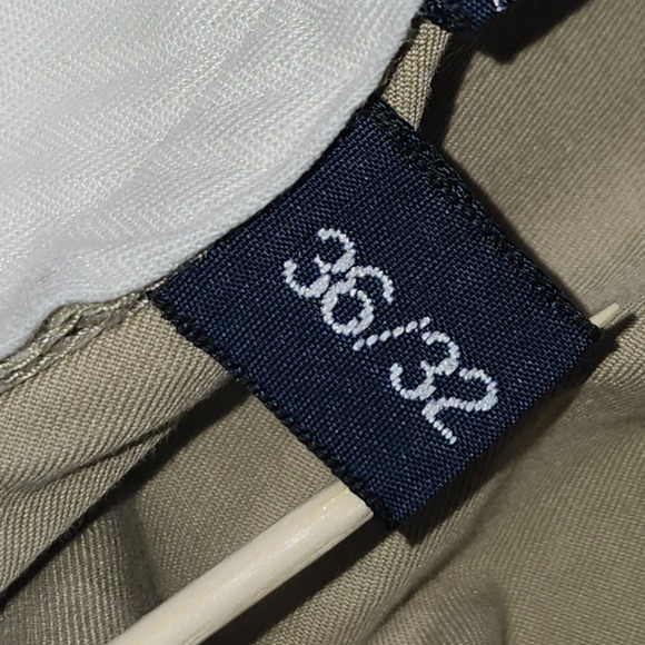 Polo Ralph Lauren Chino Pants‎ Adjustable Waist Beige Cotton 36x30 HIMMED - Picture 3 of 10